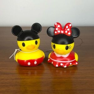 New! (2) Target Bullseye Disney Rubber Ducks